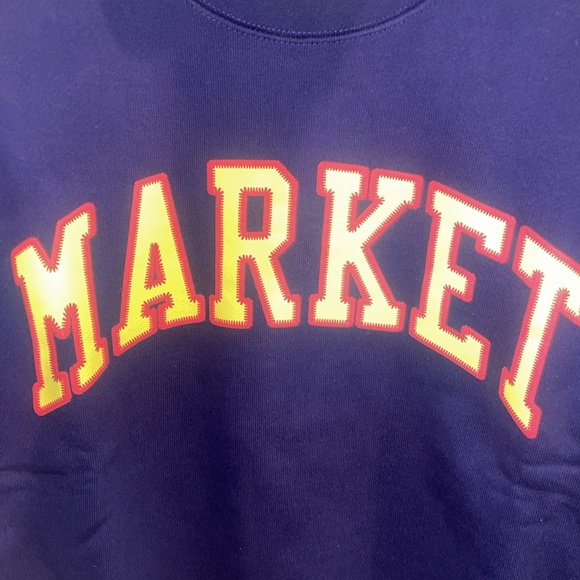 Chinatown Market Crewneck Navy Men’s Size Small - Picture 3 of 6
